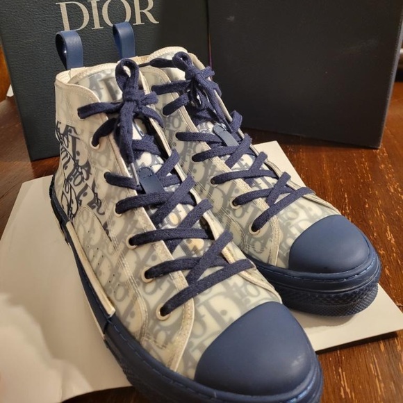 Dior sneakers Walk’N’Dior size 44 blue and white - Picture 1 of 6